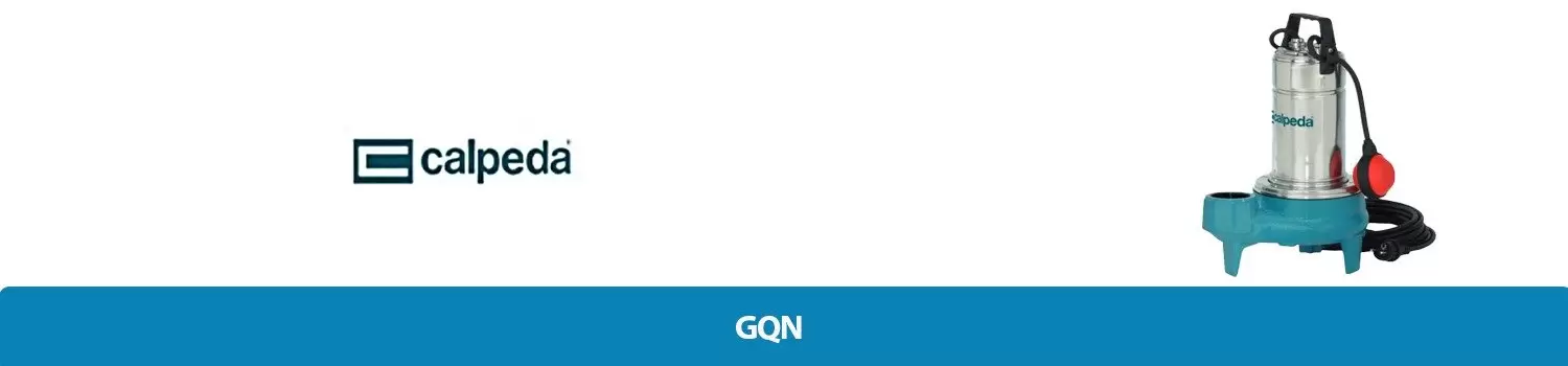 پمپ شناور فاضلاب کالپدا Calpeda GQN