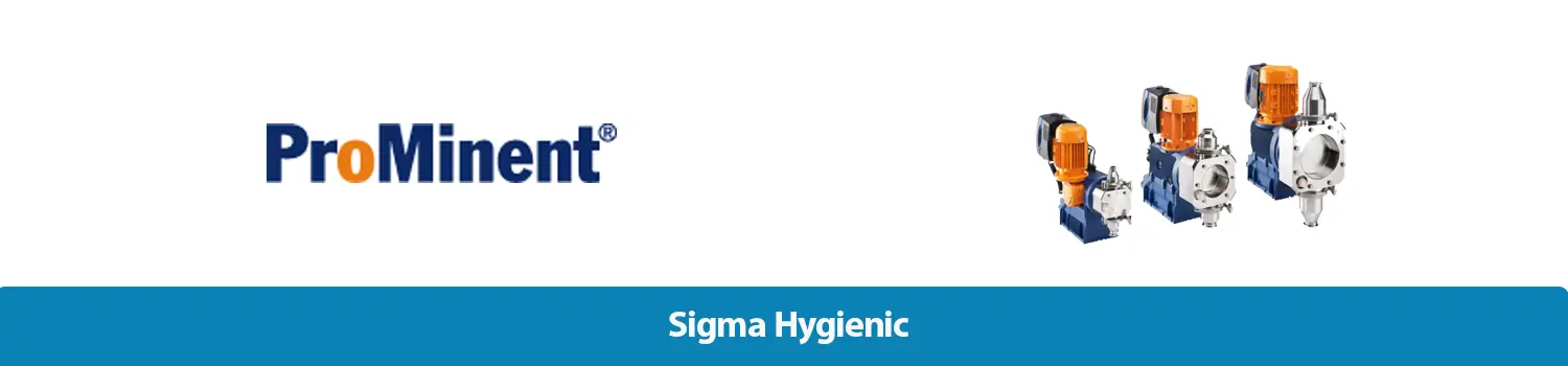دوزینگ پمپ دیافراگمی موتوری پرومیننت Sigma Hygienic