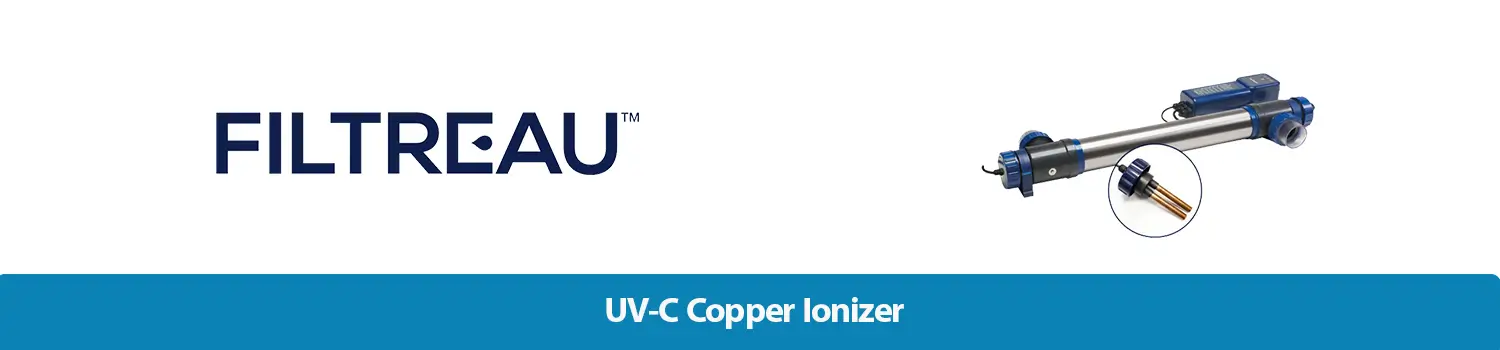 سیستم ضدعفونی UV استخر فیلترو UV-C Copper Ionizer