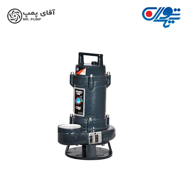 پمپ کف کش فاضلابی توان تک سری tpd